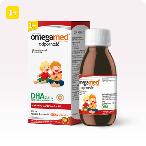 Omegamed® Odporność 1+ syrop w butelce