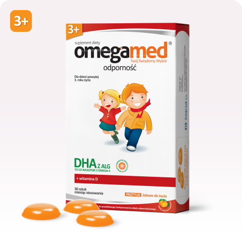 Omegamed® Odporność 3+ pastylki żelowe do żucia