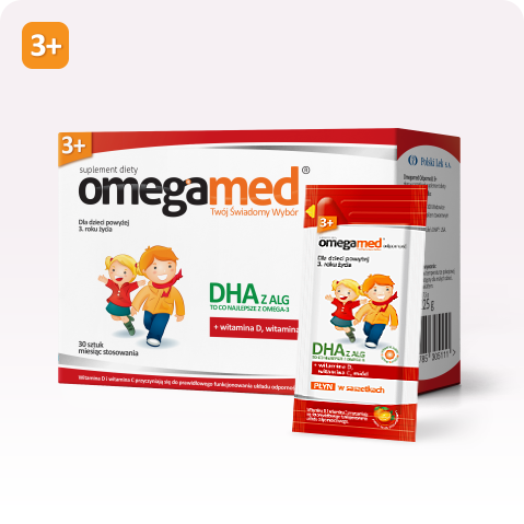 Omegamed® Odporność 3+ płyn w saszetkach